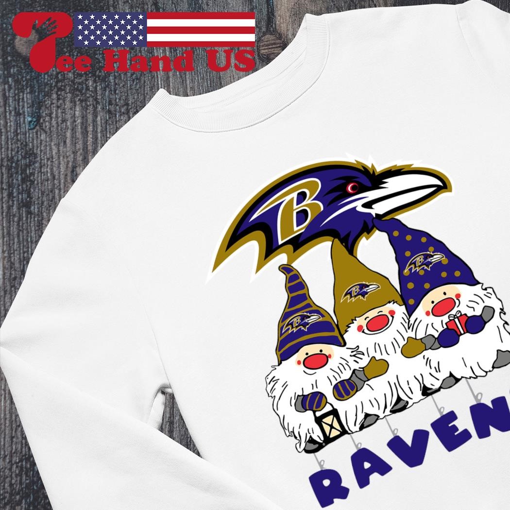 Baltimore Ravens The Gnomes shirt, hoodie, sweater, long sleeve and tank top