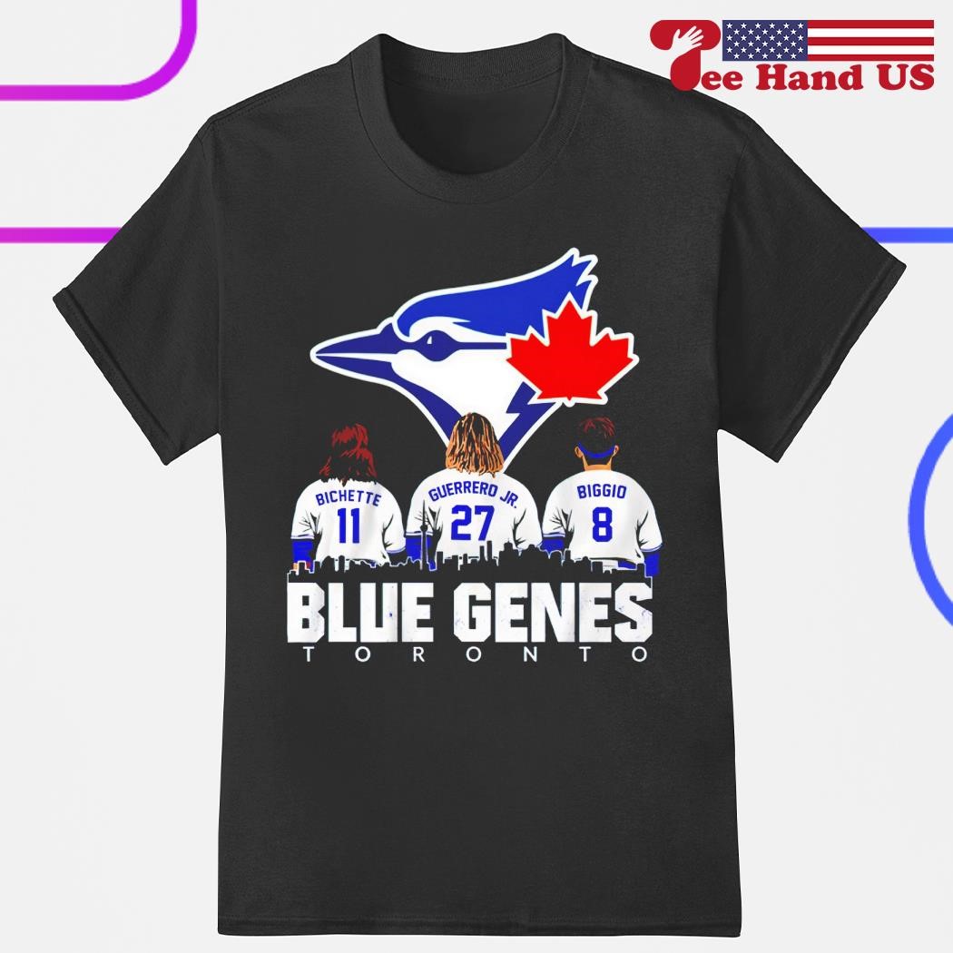 Blue Genes Toronto Bichette vs Guerrero JR Biggio shirt, hoodie