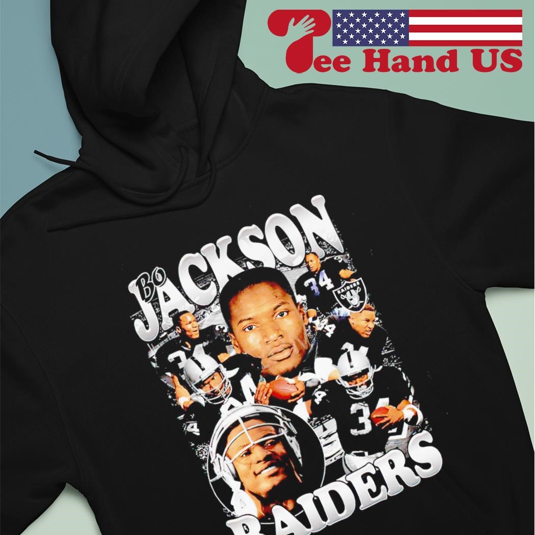 Awesome bo Jackson Las Vegas Raiders vintage shirt, hoodie