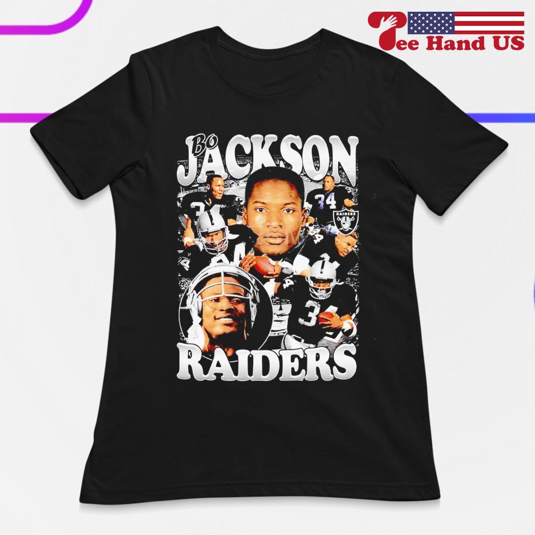 Bo Jackson Raiders NFL Football retro shirt, hoodie, sweater, long sleeve  and tank top