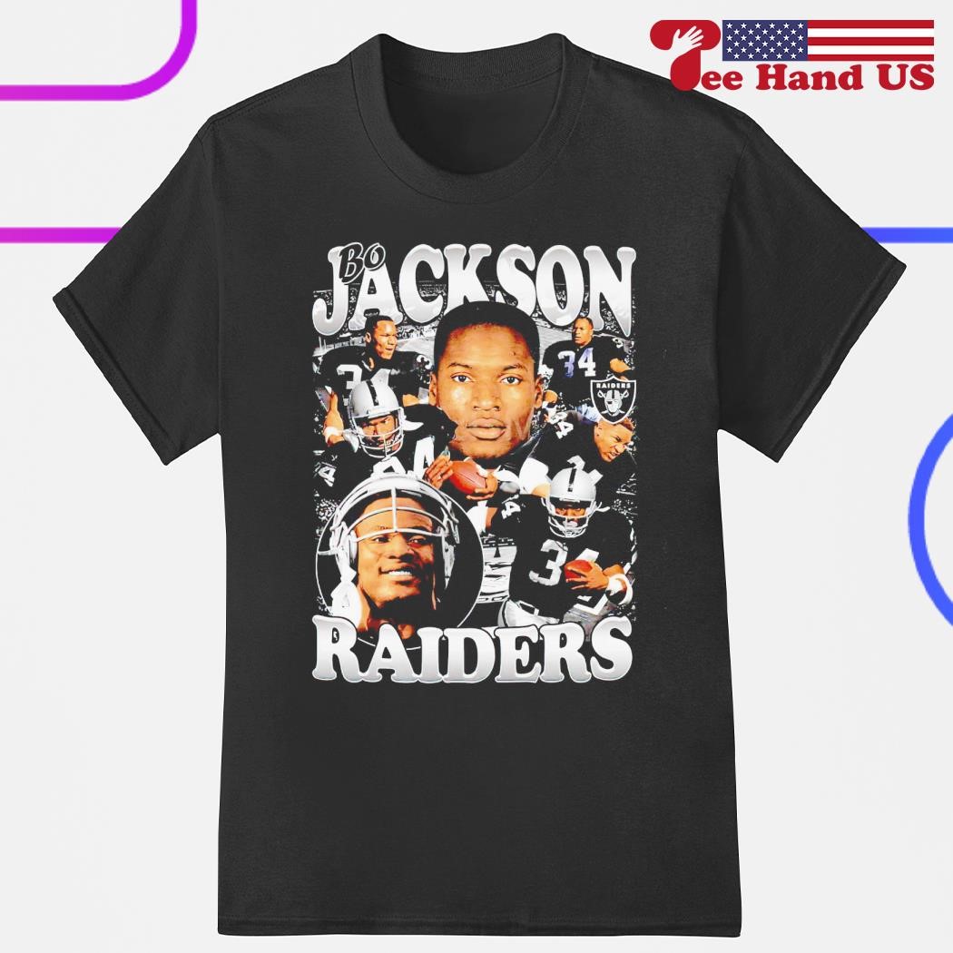 Awesome bo Jackson Las Vegas Raiders vintage shirt, hoodie