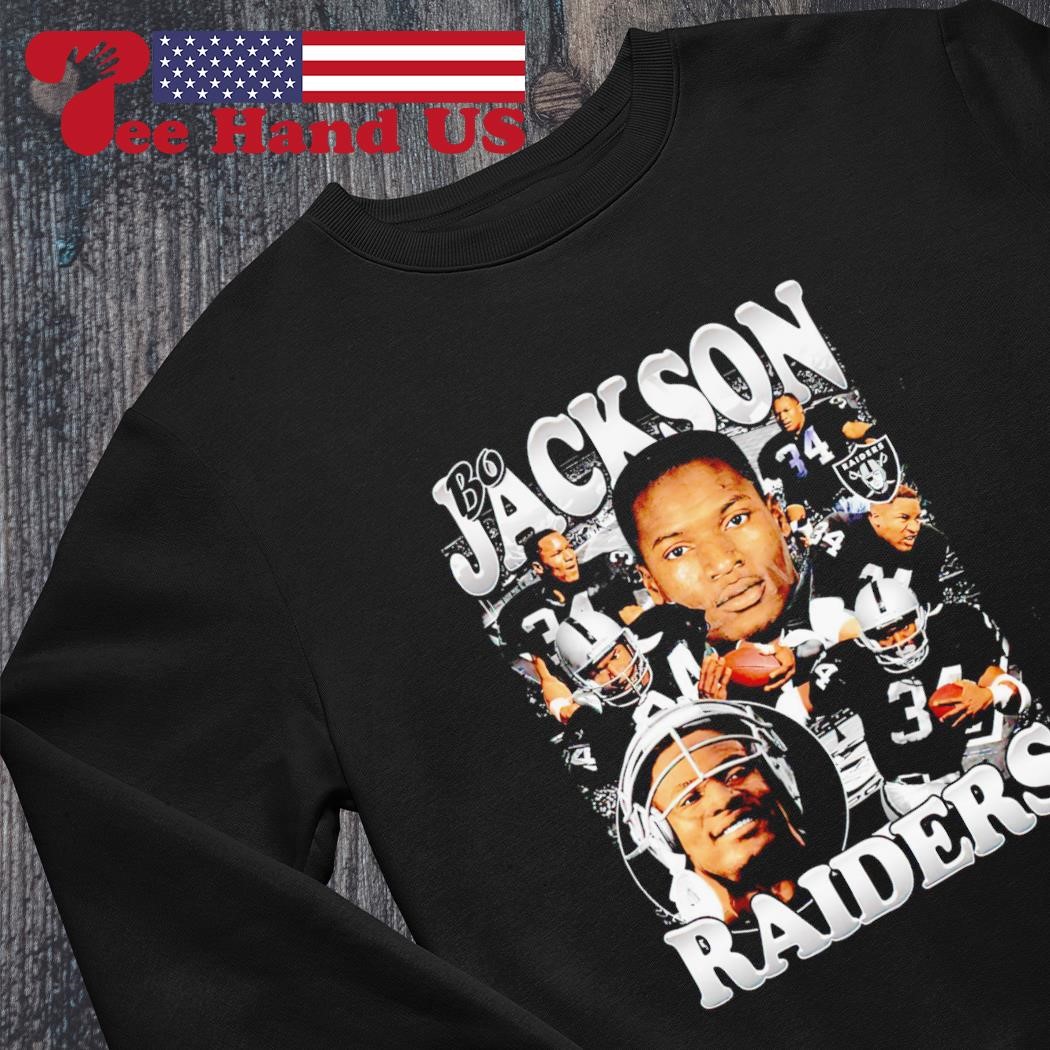 Bo Jackson Raiders NFL Football retro shirt, hoodie, sweater, long sleeve  and tank top