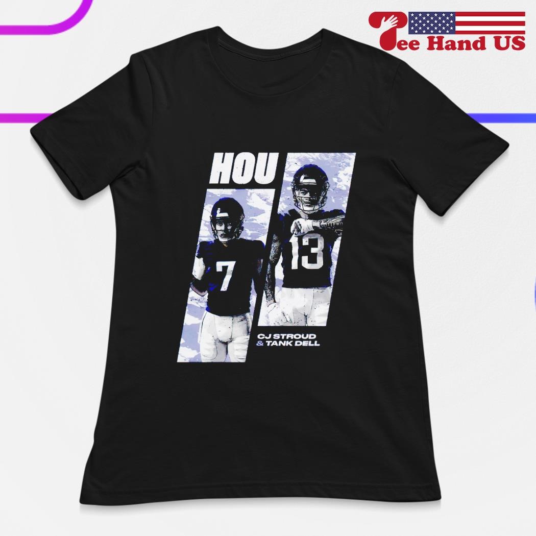 Premium cJ Stroud & Tank Dell Houston Texans shirt, hoodie, sweater, long  sleeve and tank top