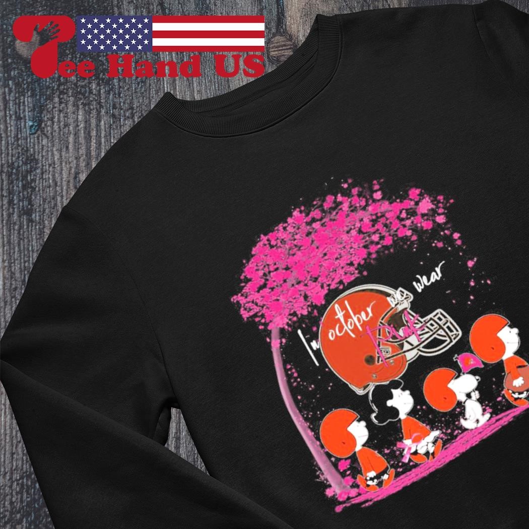 Peanuts Characters Cincinnati Bengals In October We Wear Pink Shirt, hoodie,  sweater, long sleeve and tank top