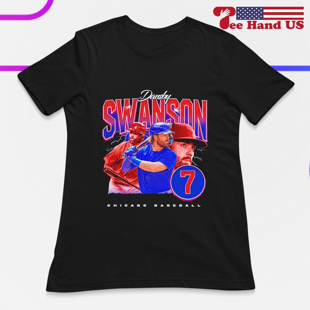 Chicago CUBS Dansby Swanson Retro 90s shirt, hoodie, sweater, long sleeve  and tank top