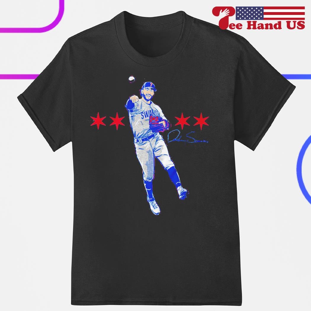 Official Dansby swanson superstar pose T-shirt, hoodie, tank top, sweater  and long sleeve t-shirt