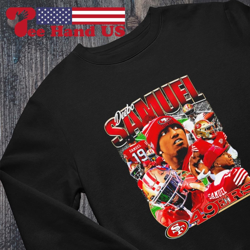 Youth San Francisco 49ers Deebo Samuel Signature Youth T-Shirt from Homage. | Officially Licensed Vintage NFL Apparel from Homage Pro Shop.