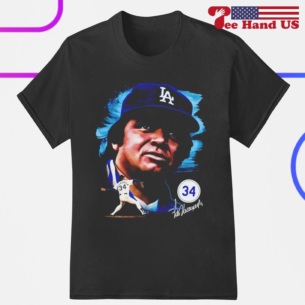 Fernando Valenzuela Los Angeles Dodgers Portrait shirt, hoodie
