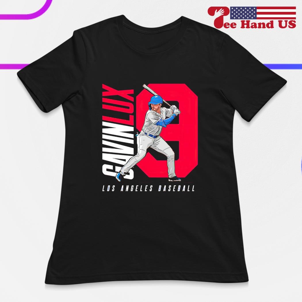 Gavin Lux T-shirt Los Angeles Dodgers Baseball Player 