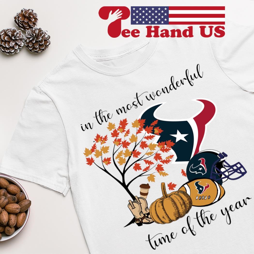 Houston Texans In The Most Wonderful Time Of The Year shirt, hoodie,  sweater, long sleeve and tank top