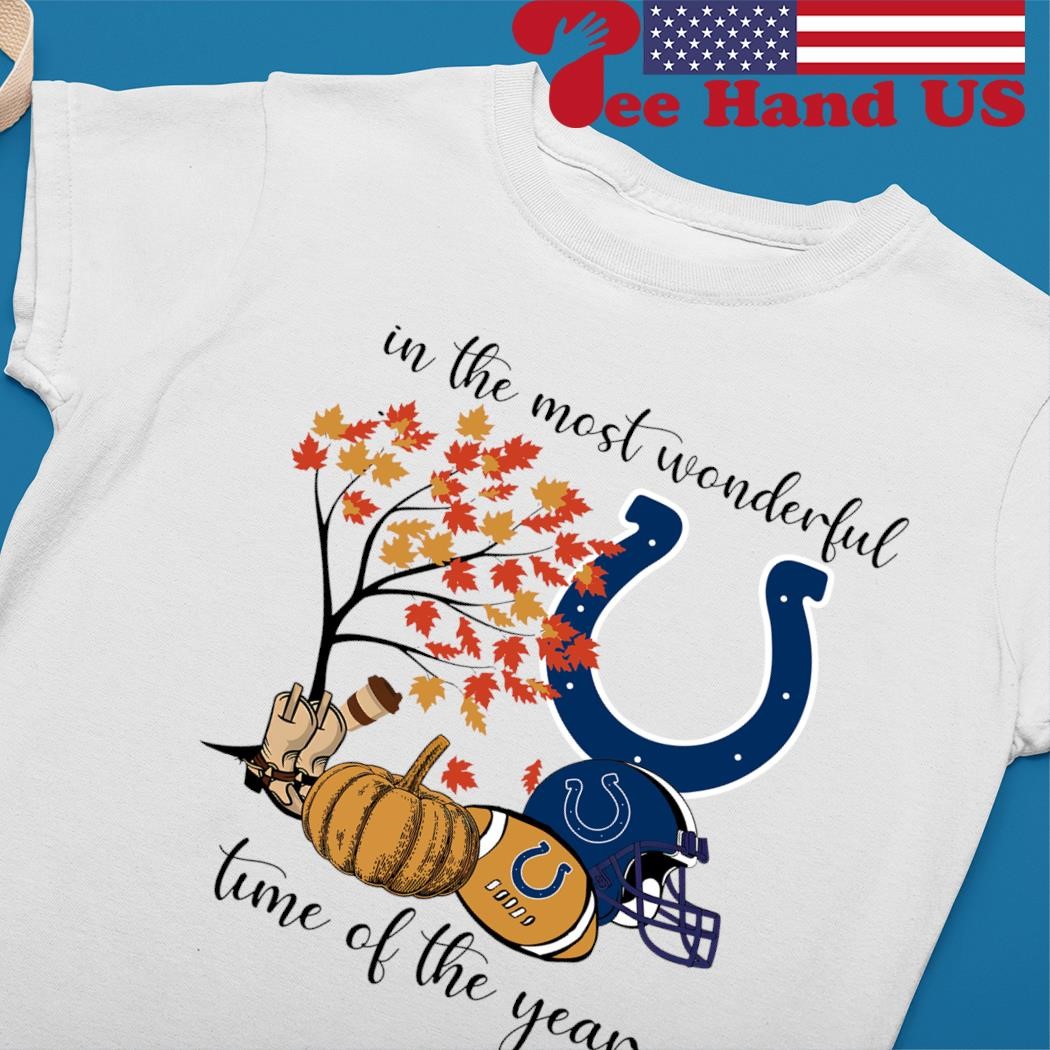 In The Most Wonderful Time Of The Year Indianapolis Colts shirt, hoodie,  sweater, long sleeve and tank top