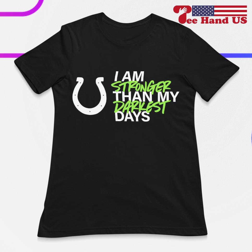 Eletees Philadelphia Eagles I Am Stronger Than My Darkest Days Shirt