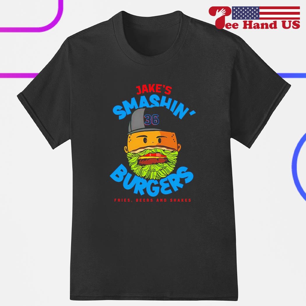 Jake Burger Smashin' Burgers MLBPA shirt, hoodie, sweater, long sleeve and  tank top