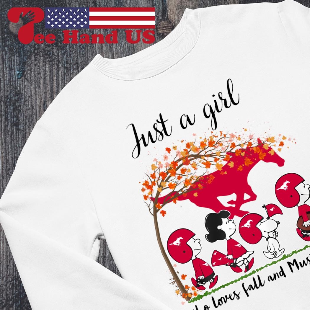 The Peanuts just a girl who loves fall and Blue Jays shirt, hoodie, sweater  and long sleeve