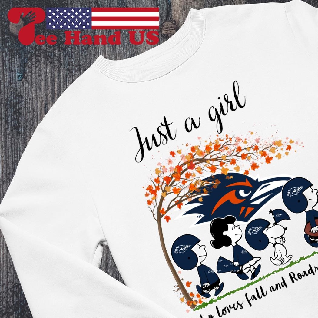 Official the Peanuts Just A Girl Who Loves Fall And Denver Broncos