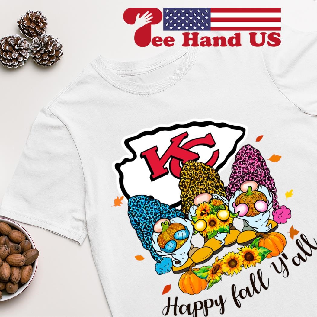 Kansas City Chiefs Happy Fall Y'all shirt, hoodie, sweater, long sleeve and  tank top