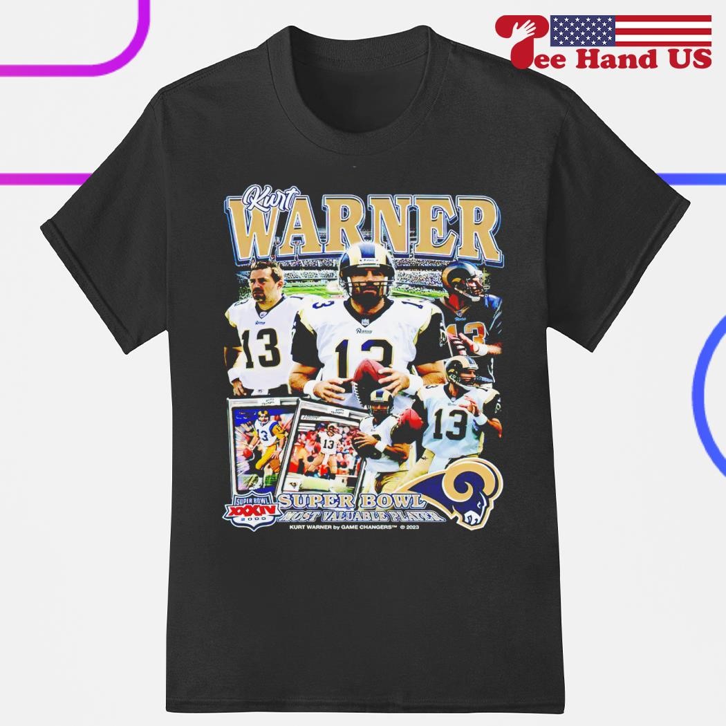 Kurt Warner Tee Super Bowl Most Valuable Player Los Angeles Rams