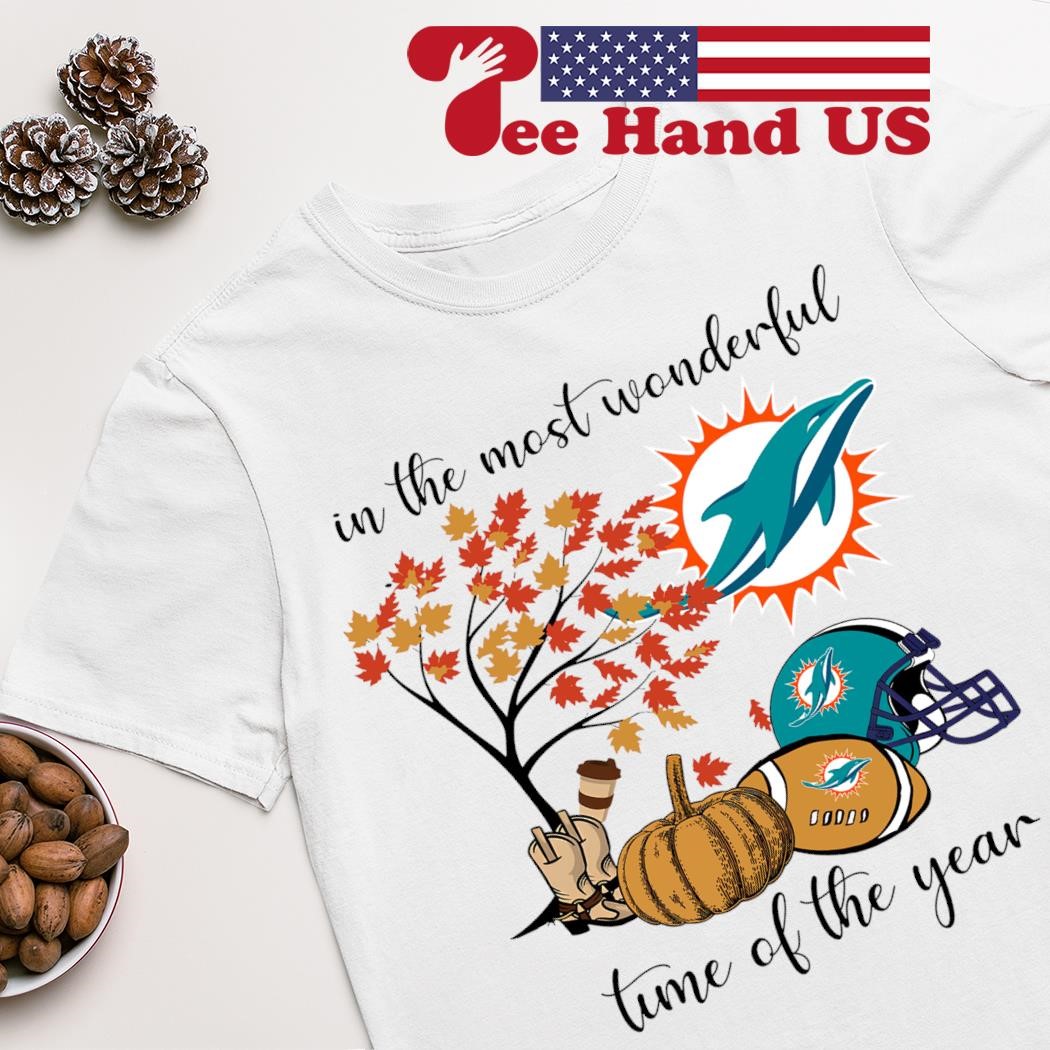 In The Most Wonderful Time Of The Year Miami Dolphins Shirt, hoodie,  sweater and long sleeve