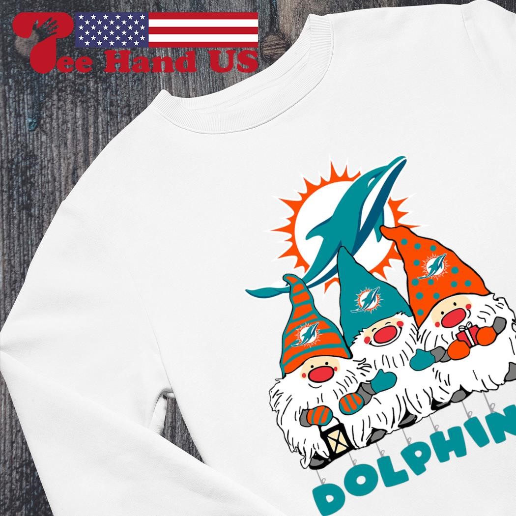 Merry Christmas Miami Dolphins Gift For Fan White S-3XL T-Shirt Men