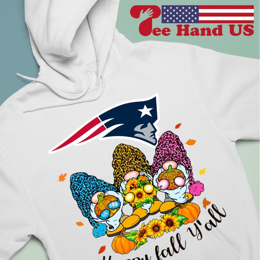 New England Patriots Happy Fall Y'all shirt, hoodie, sweater, long