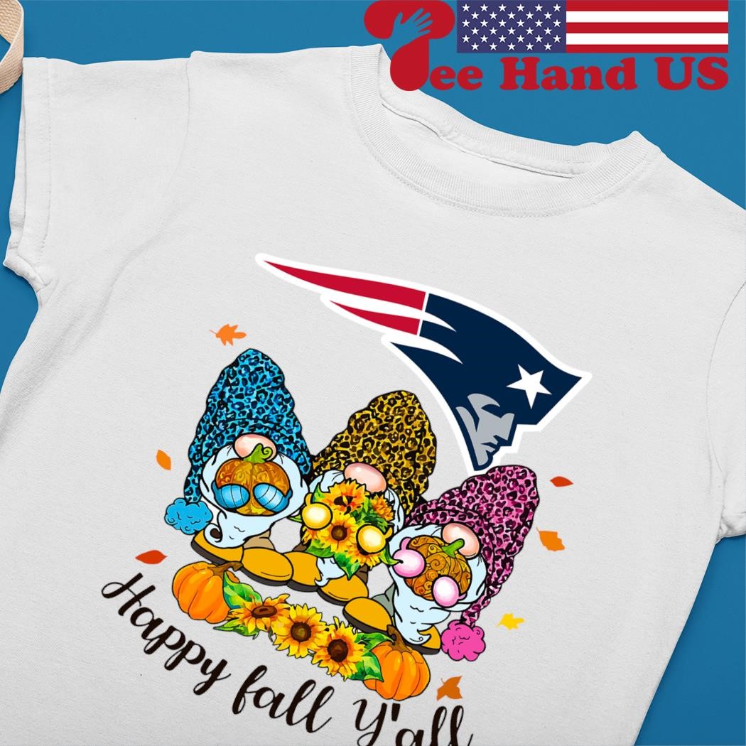 New England Patriots Happy Fall Y'all shirt, hoodie, sweater, long