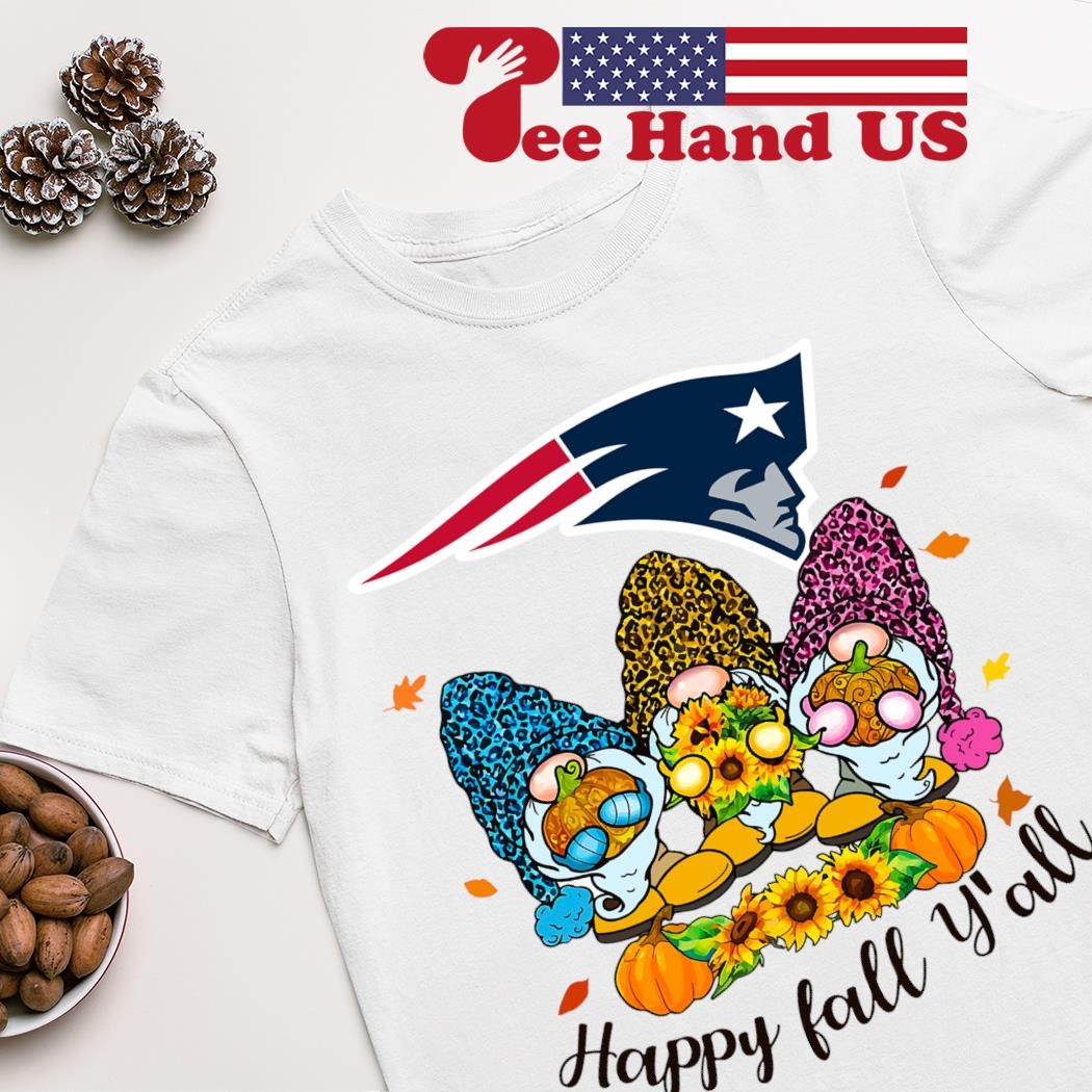New England Patriots Happy Fall Y'all shirt, hoodie, sweater, long sleeve  and tank top