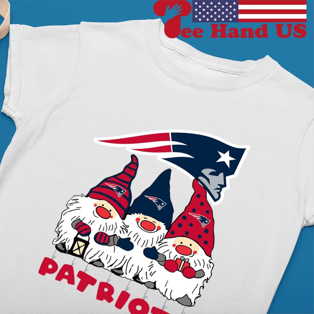 Gnomes Happy Fall Y'all New England Patriots Shirt, hoodie