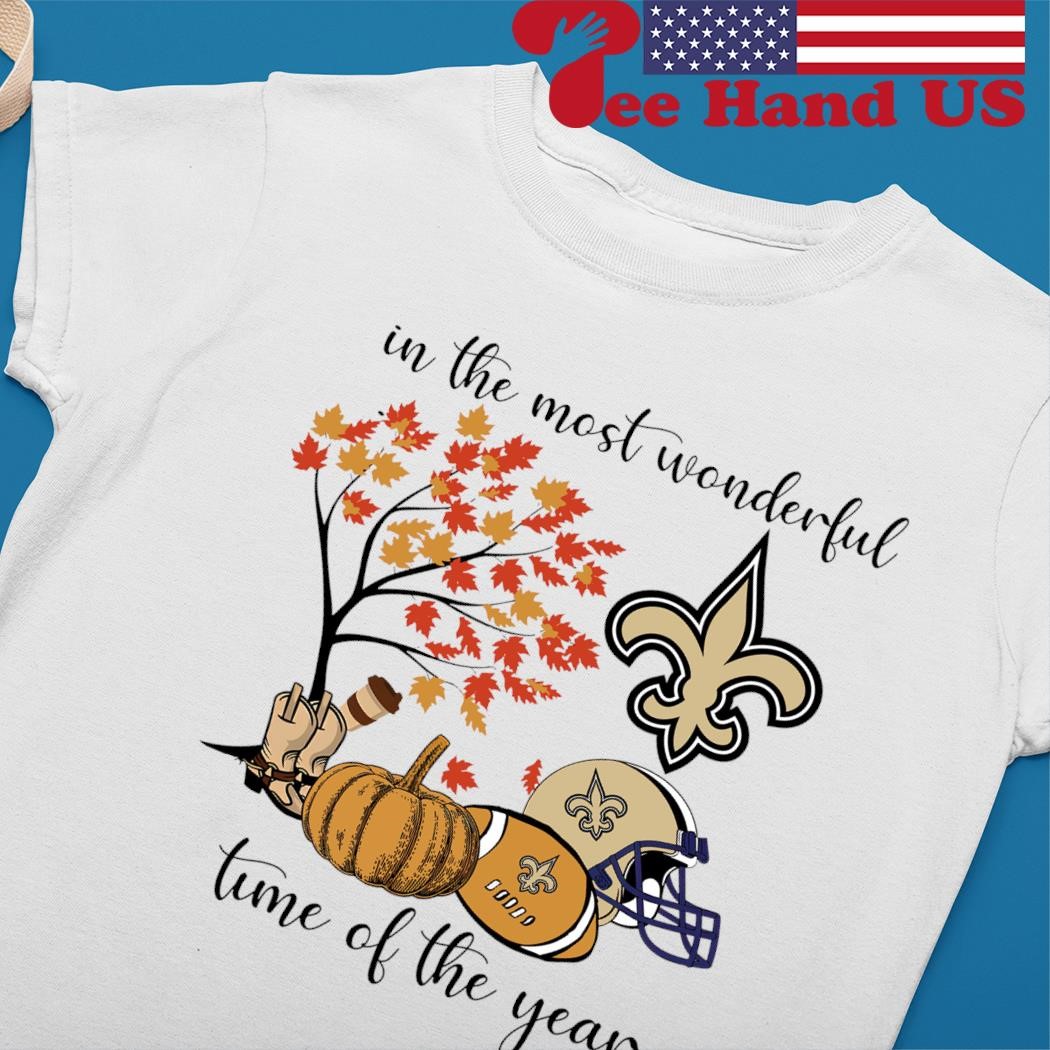 New Orleans Saints In The Most Wonderful Time Of The Year shirt