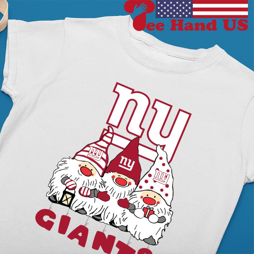 NY Giants The Gnomes Christmas 2023 T Shirt, hoodie, sweater, long