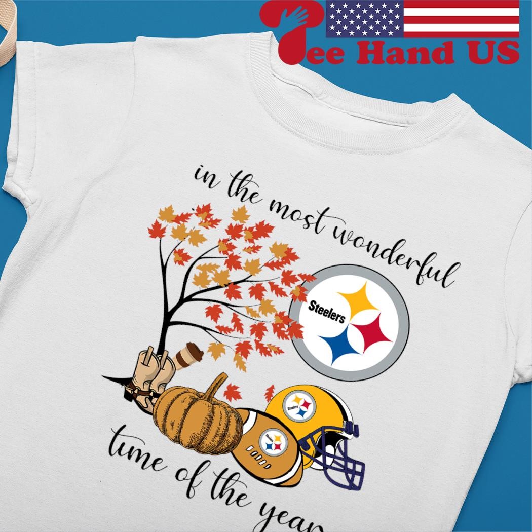 Pittsburgh Steelers In The Most Wonderful Time Of The Year shirt, hoodie,  sweater, long sleeve and tank top