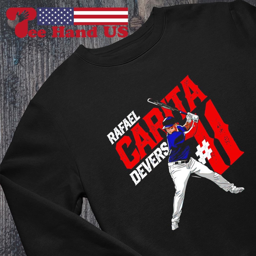 Rafael Devers Carita Name and Number Boston Baseball Shirt