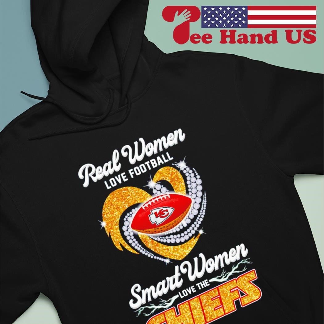 NEW Fashion Real Women Love Football Smart Women Love The Kansas