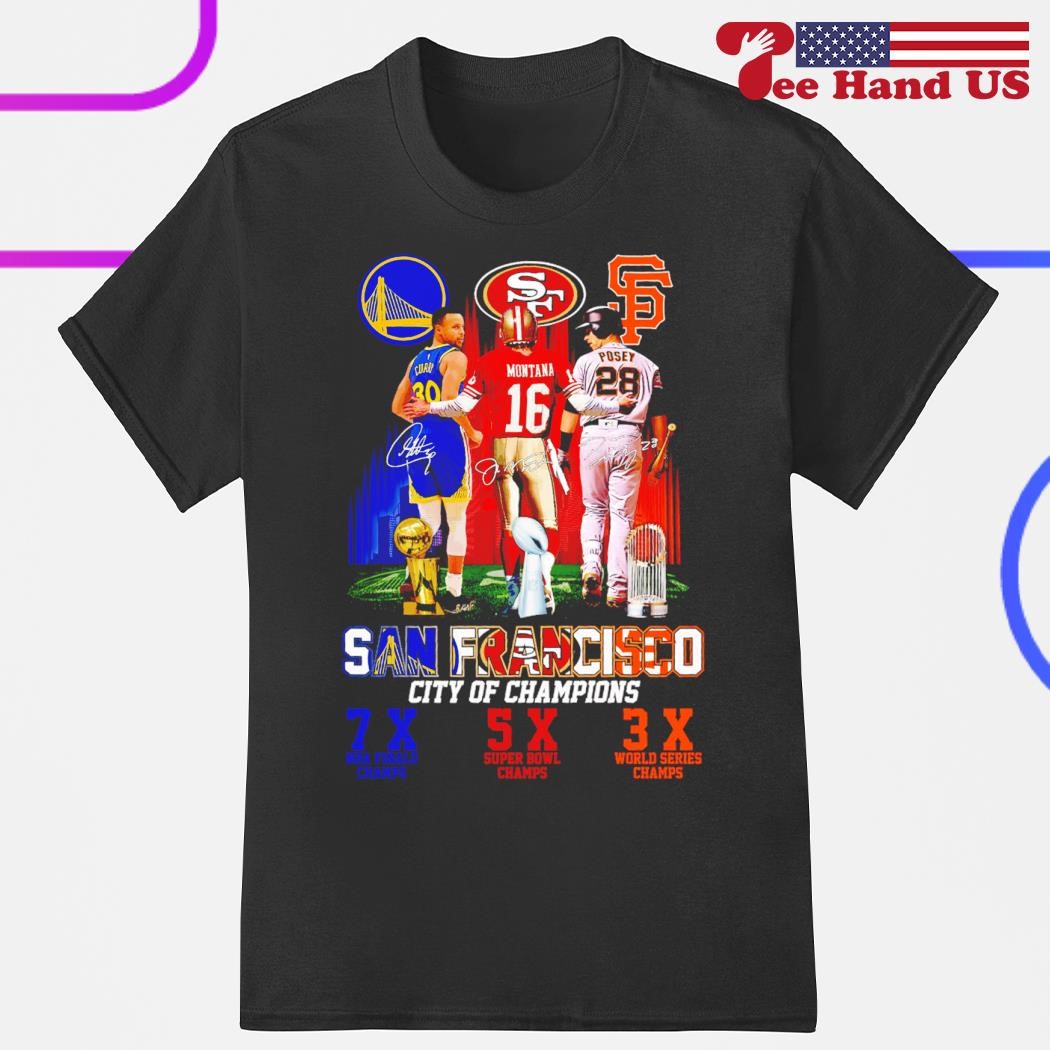 San Francisco 49ers 5X Super Bowl Champion T-Shirt