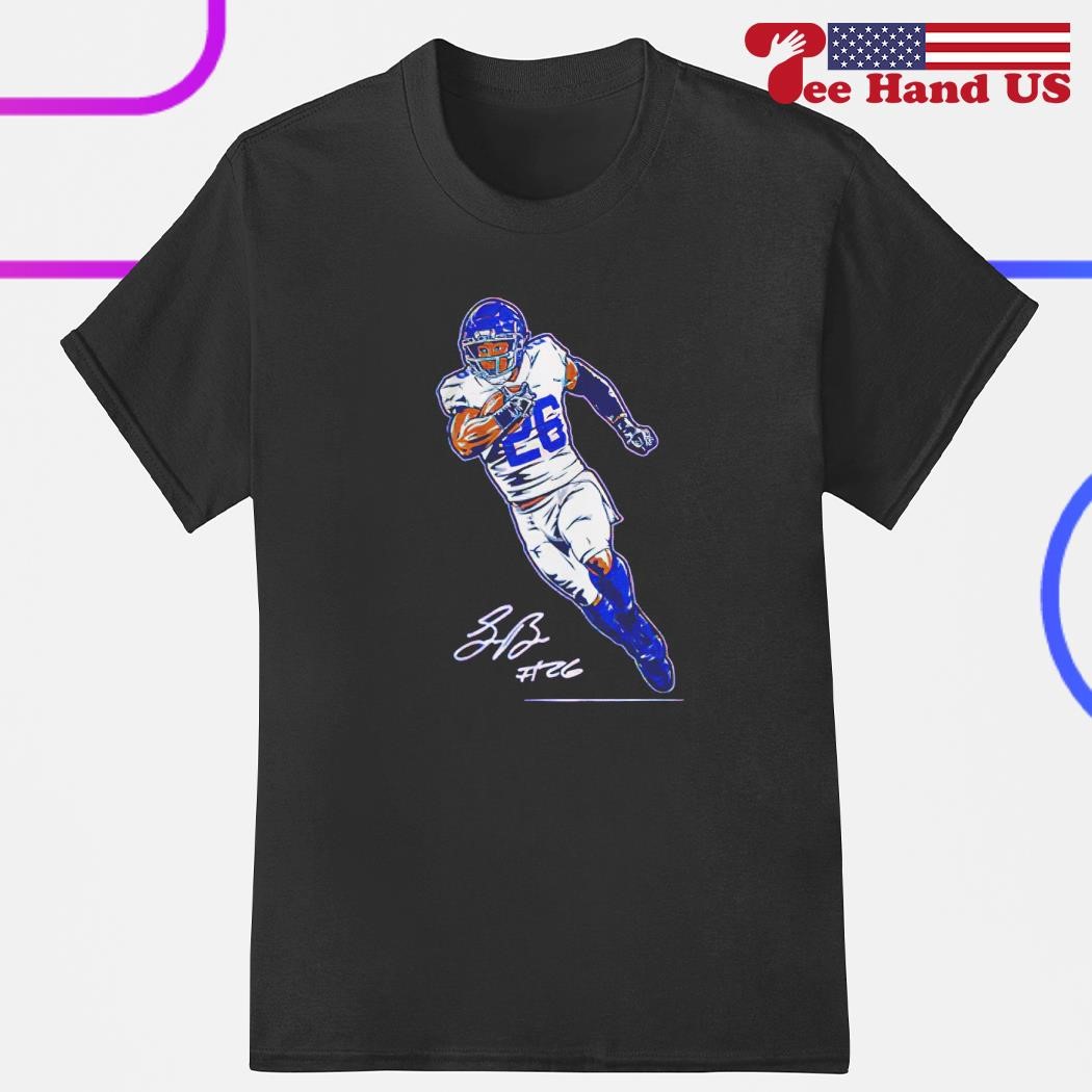 Saquon Barkley Superstar Pose signature shirt, hoodie, sweater