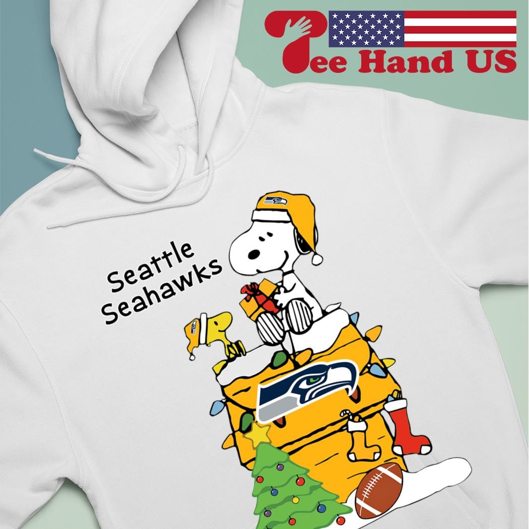 Official christmas Snoopy Seattle Seahawks Shirt, hoodie, sweater, long  sleeve and tank top