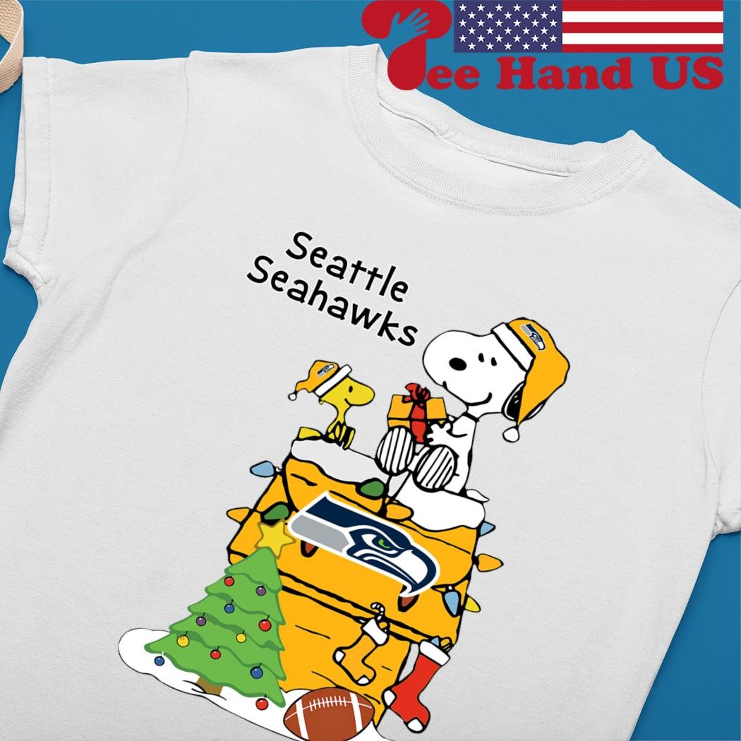 Christmas Snoopy Seattle Seahawks Shirt