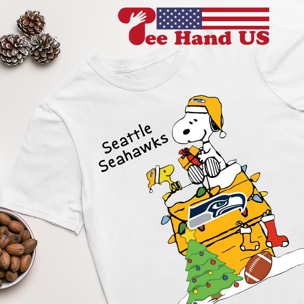 Seattle Seahawks Snoopy Christmas shirt, hoodie, sweater, long sleeve and  tank top