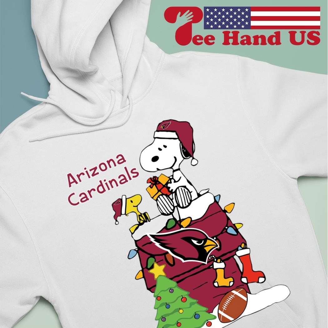 Snoopy Arizona Cardinals Christmas shirt, hoodie, sweater, long sleeve and  tank top