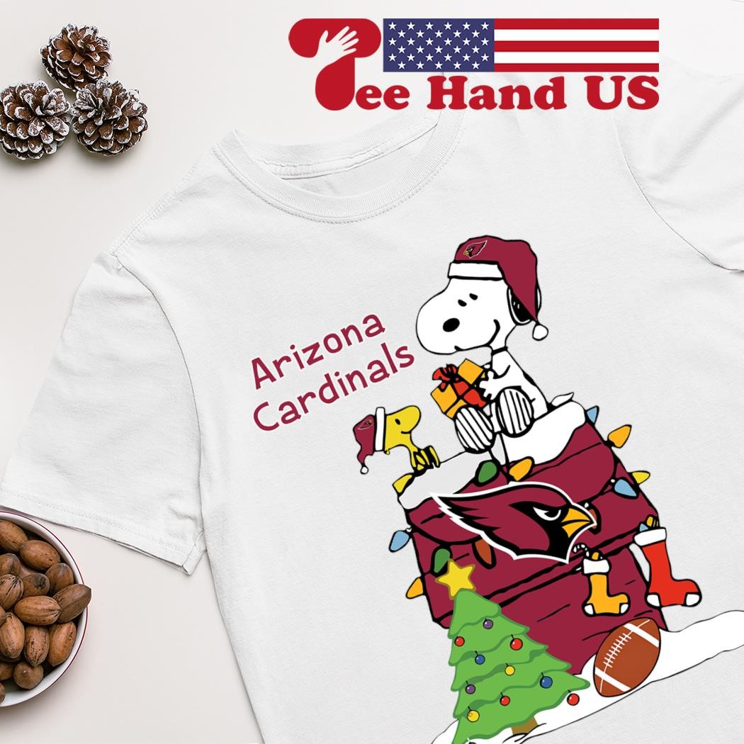 Snoopy Arizona Cardinals Christmas shirt, hoodie, sweater, long sleeve and  tank top