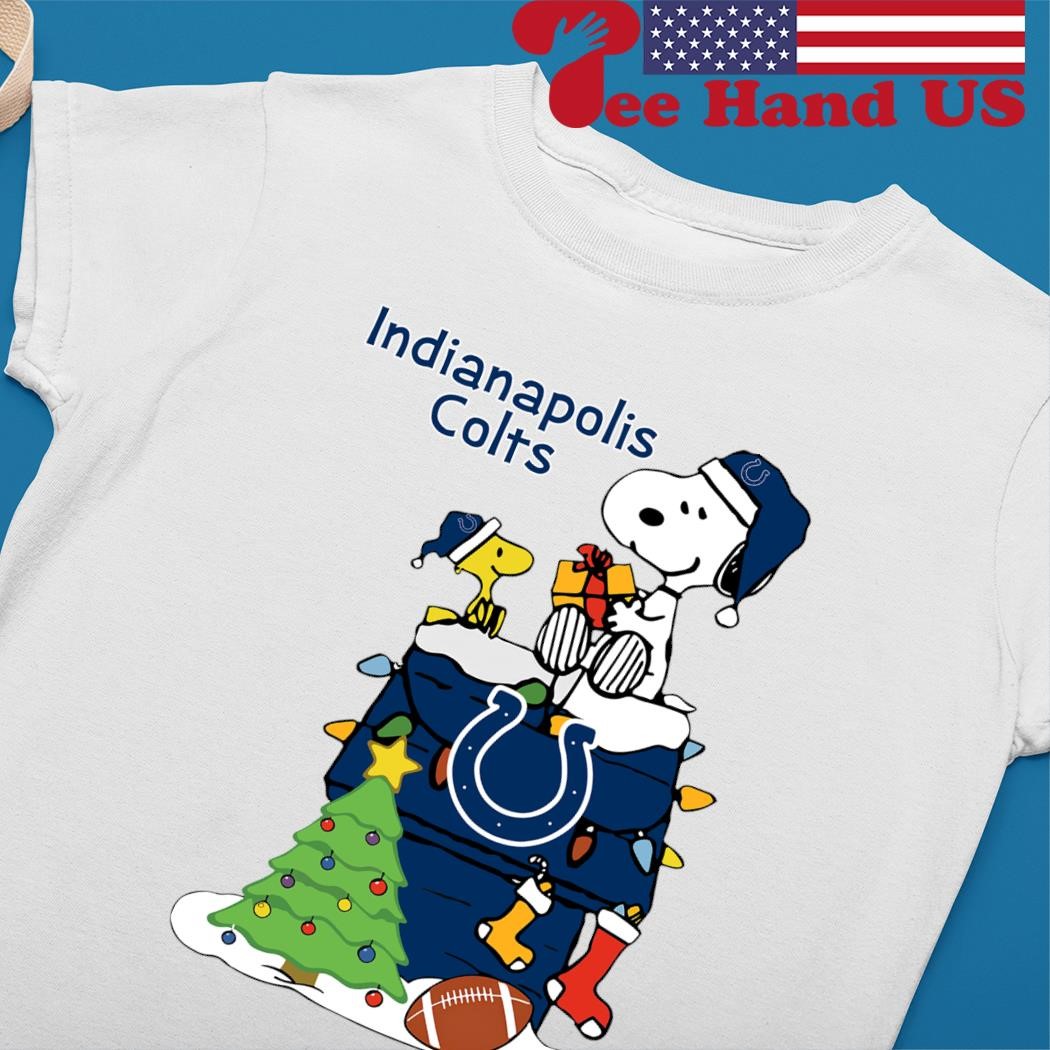 Snoopy Indianapolis Colts Christmas shirt, hoodie, sweater, long