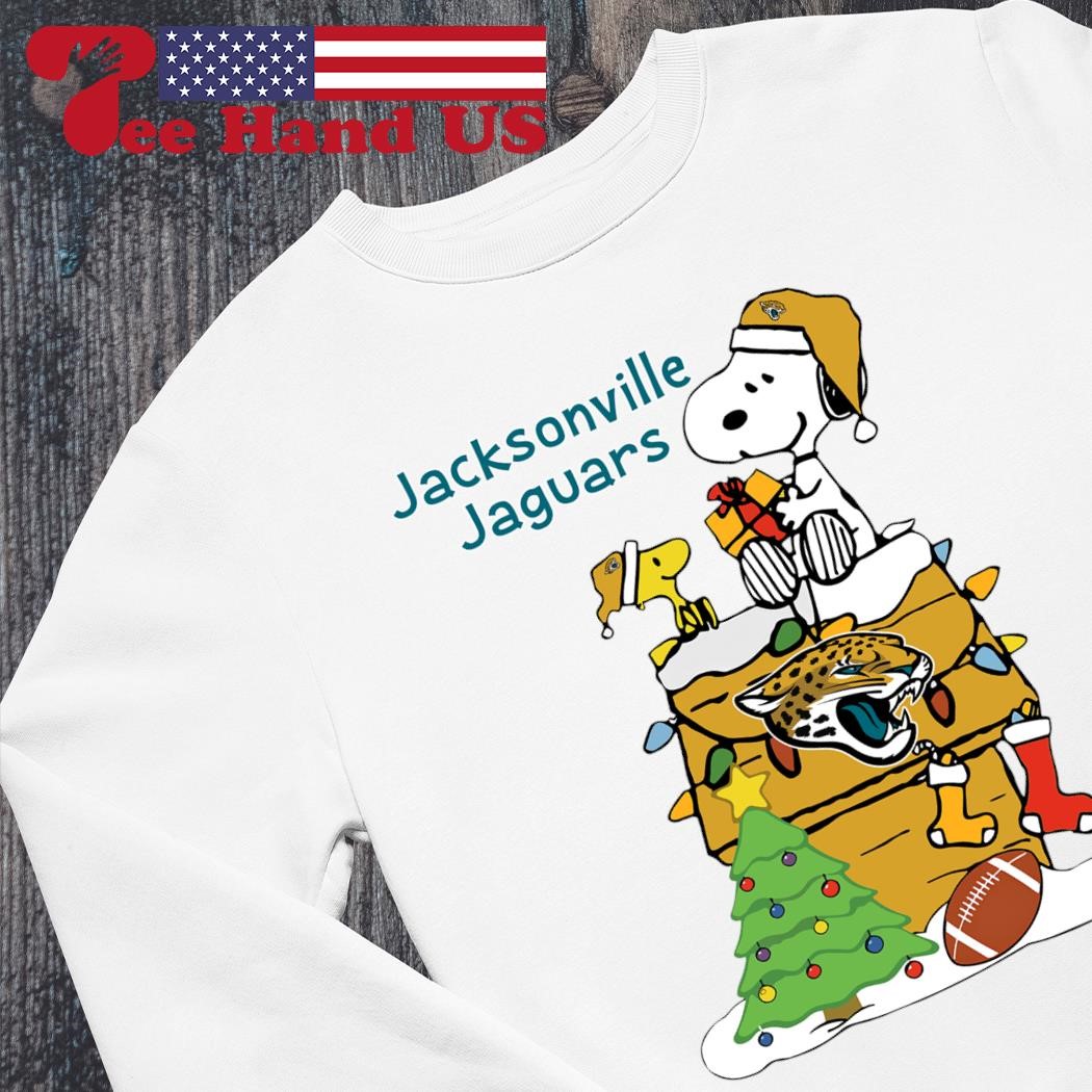 Snoopy Jacksonville Jaguars Christmas shirt, hoodie, sweater, long sleeve  and tank top