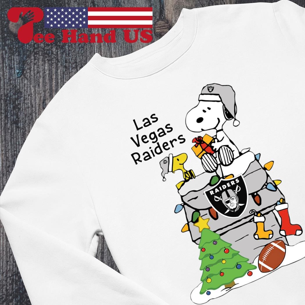Snoopy Las Vegas Raiders Christmas shirt, hoodie, sweater, long