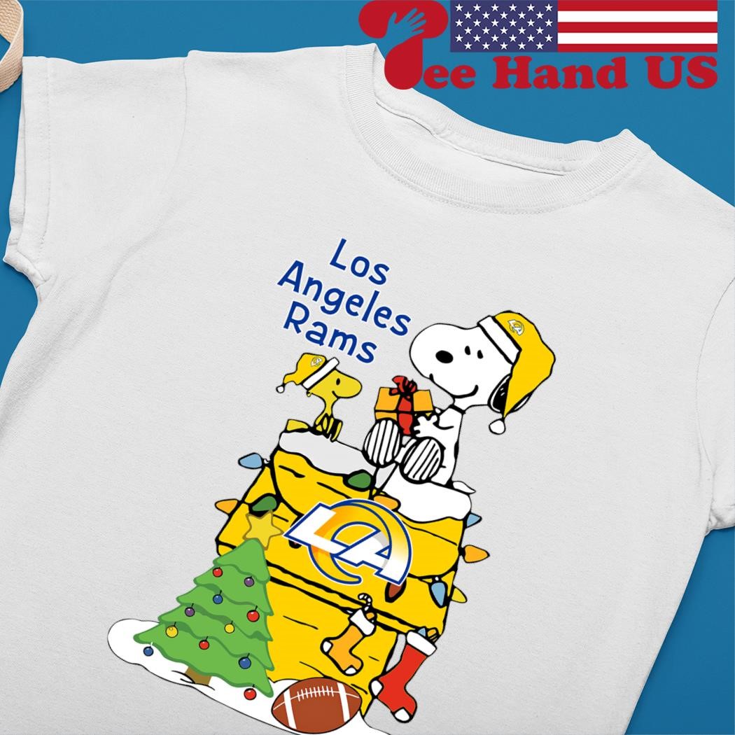 Snoopy Los Angeles Rams Christmas shirt, hoodie, sweater, long