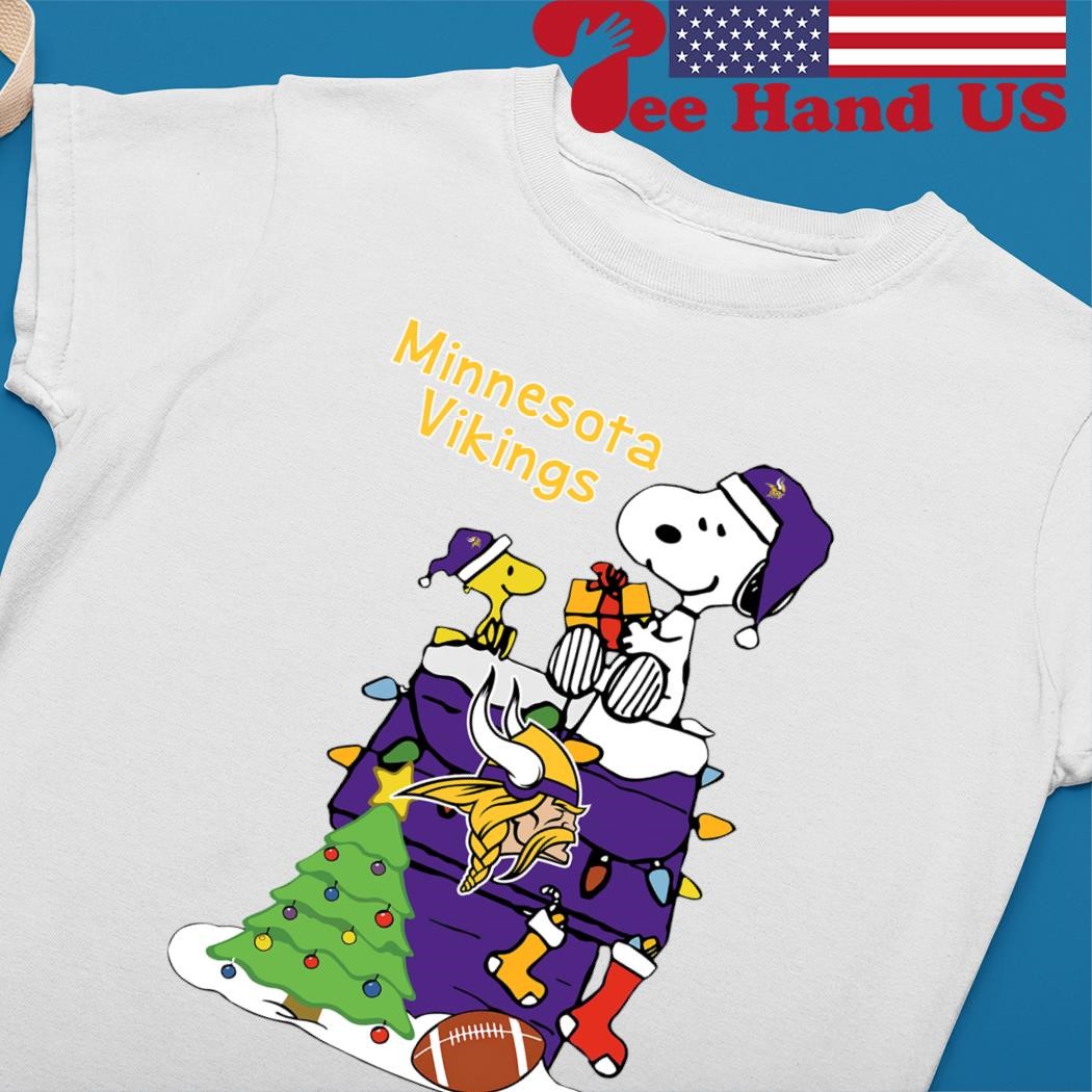 Snoopy Minnesota Vikings Christmas shirt, hoodie, sweater, long