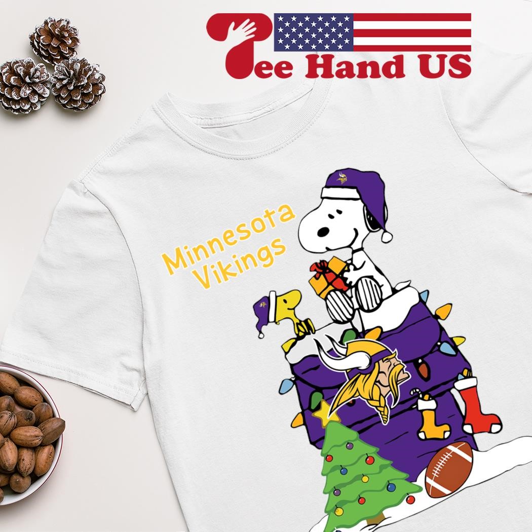 Snoopy Minnesota Vikings Christmas shirt, hoodie, sweater, long sleeve and tank  top