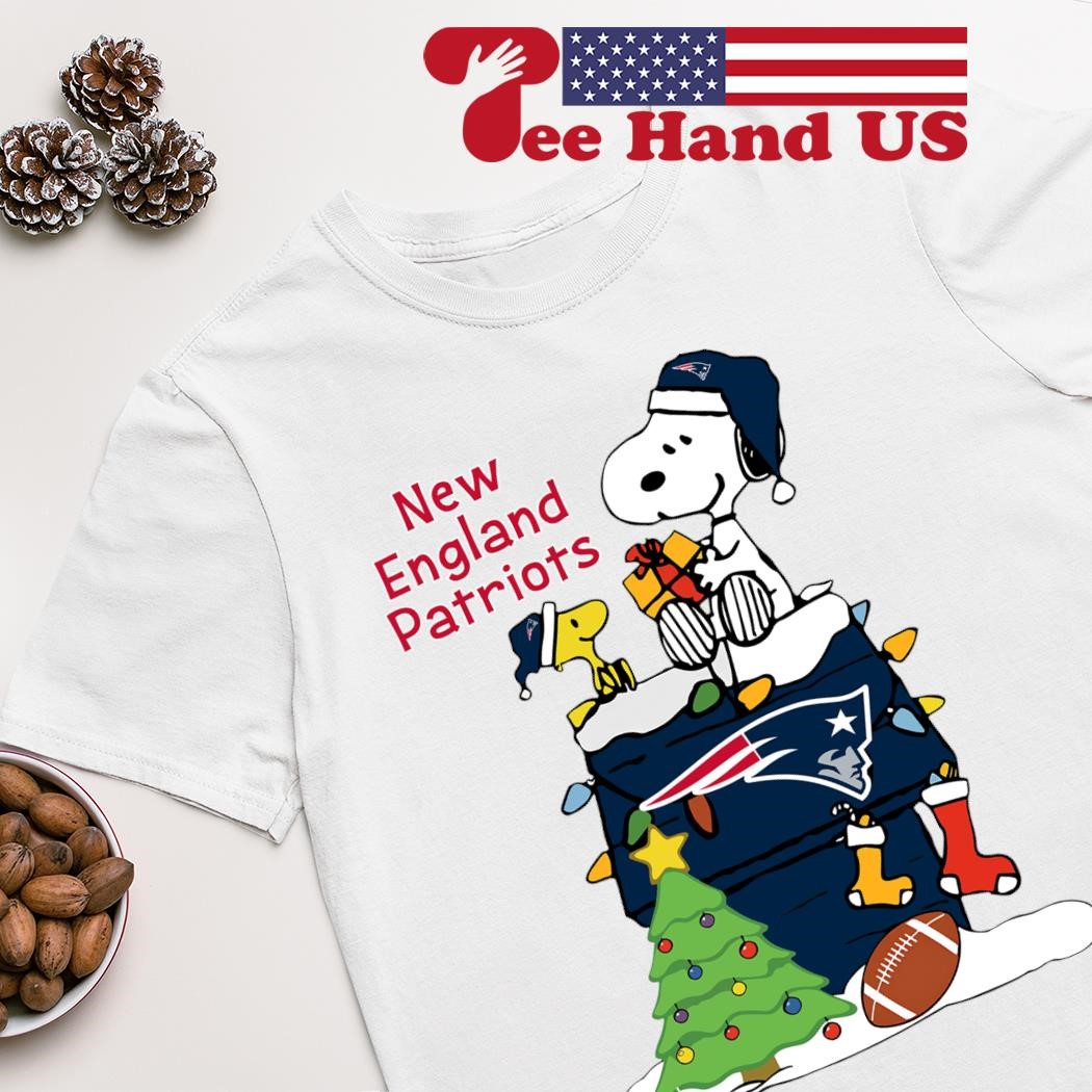 Snoopy New England Patriots Christmas shirt, hoodie, sweater, long sleeve  and tank top