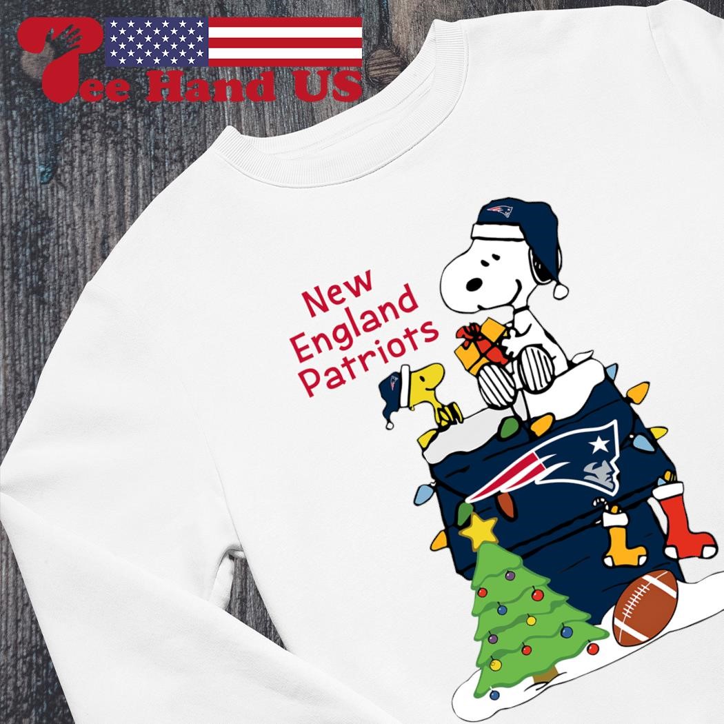 Snoopy New England Patriots Christmas shirt, hoodie, sweater, long sleeve  and tank top