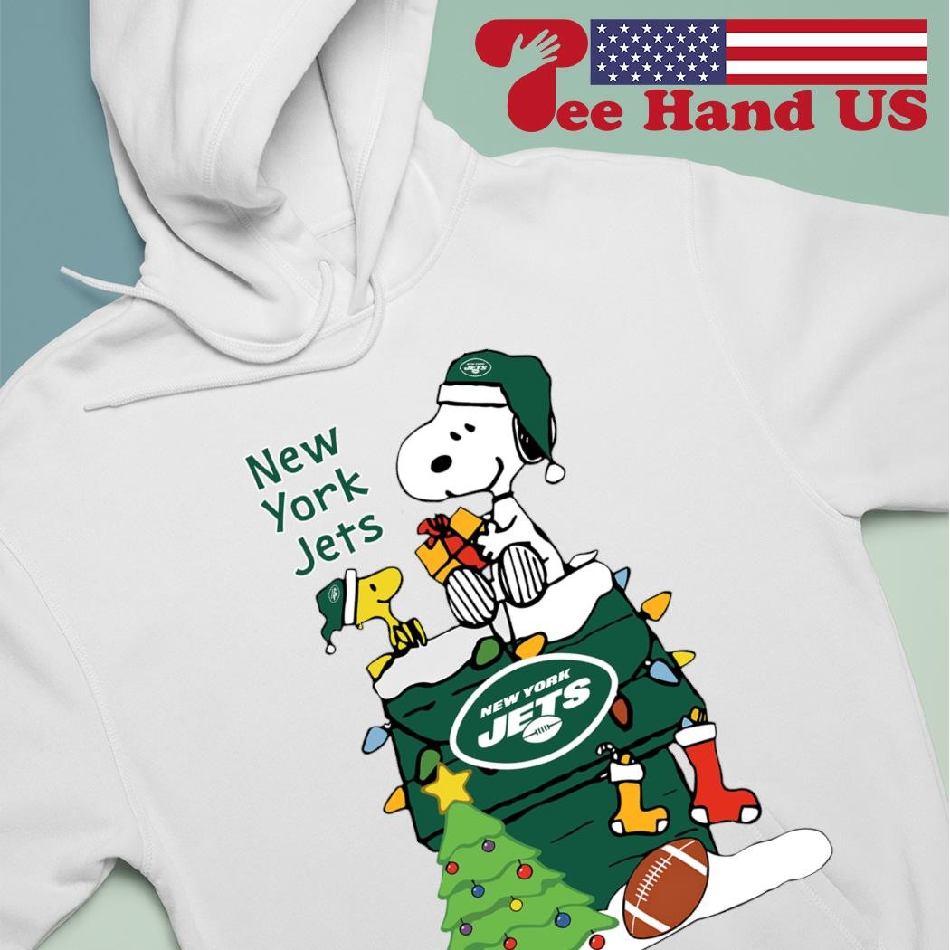 Snoopy The Peanuts New York Jets Christmas Shirt