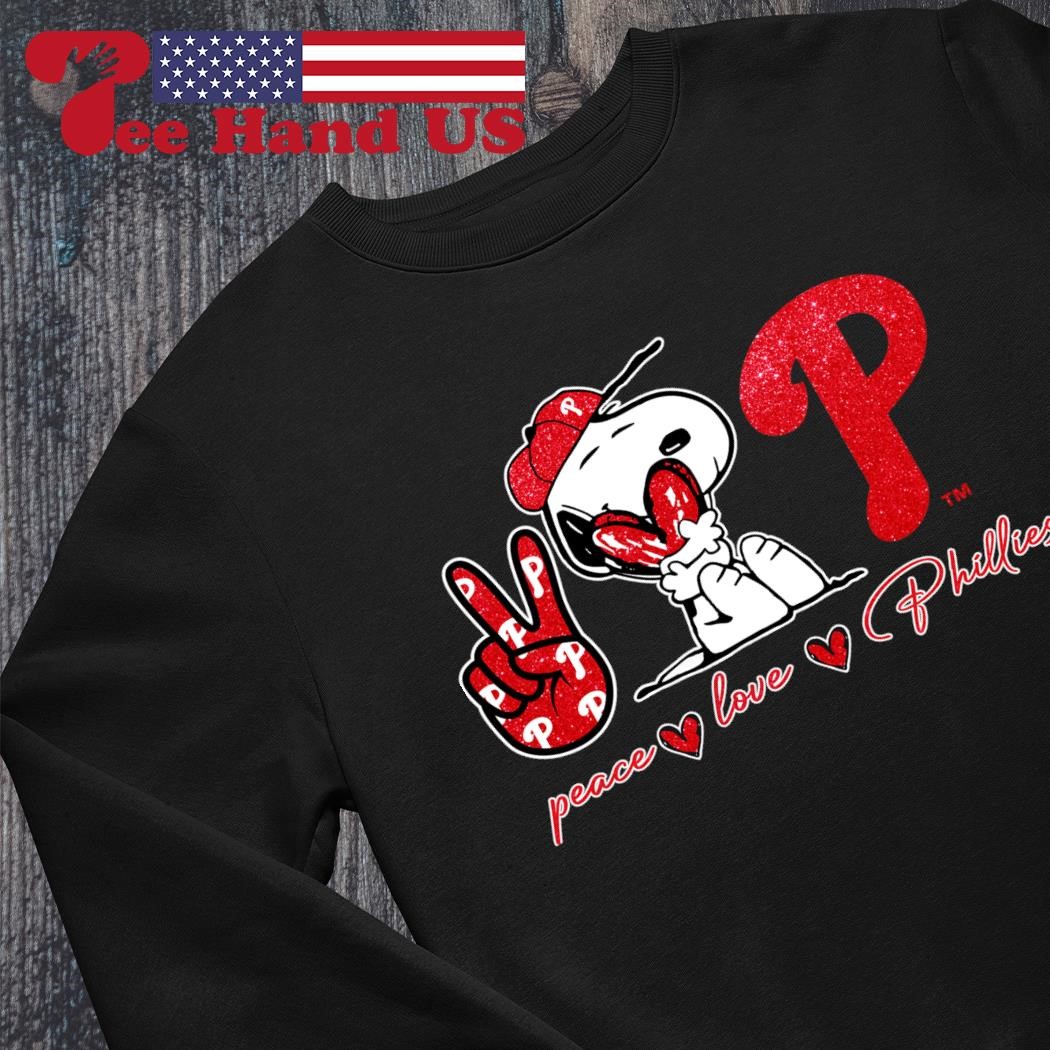 Philadelphia Phillies Peace Love Phillies T Shirt, Long Sleeved Shirt, –  PhillyVibesShirtsstore