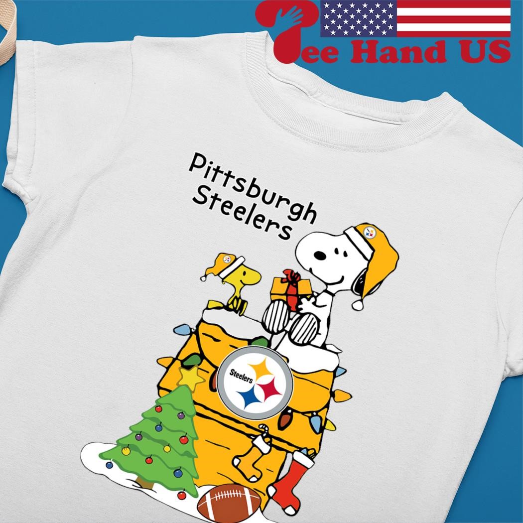 Official Snoopy Pittsburgh Steelers Christmas T-shirt, hoodie, tank top,  sweater and long sleeve t-shirt